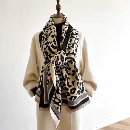 Echarpe Chaude Léopard