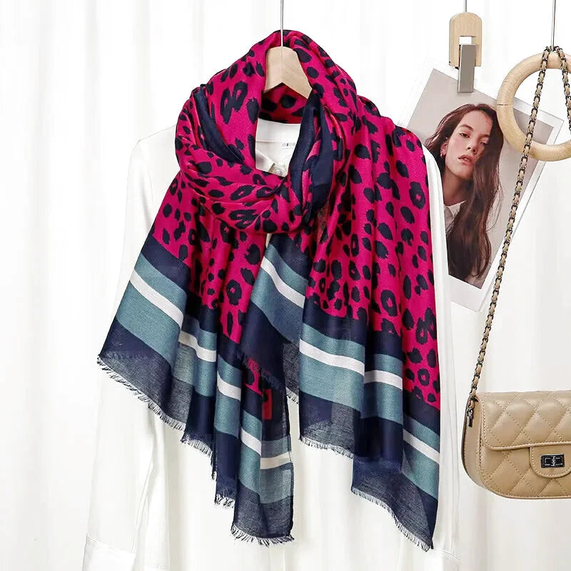 Echarpe Couleur Léopard
