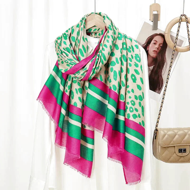 Echarpe Couleur Léopard