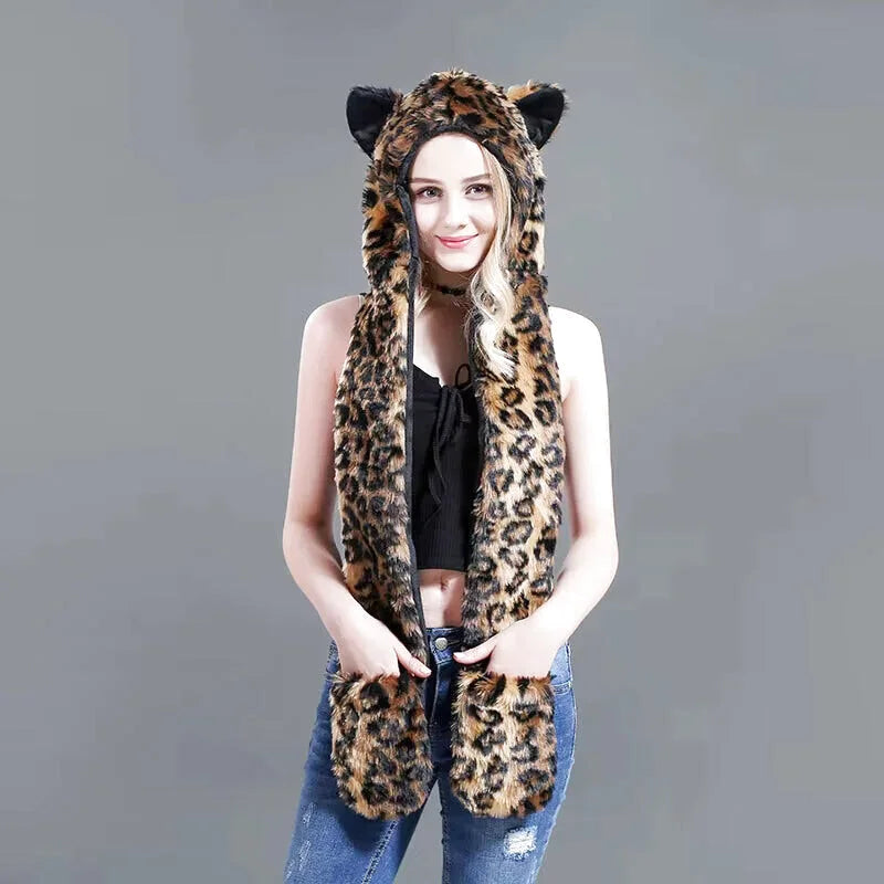 Echarpe Enfant Léopard