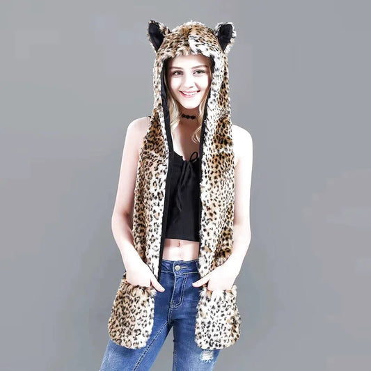 Echarpe Enfant Léopard