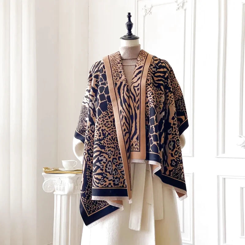 Echarpe Imprimé Léopard