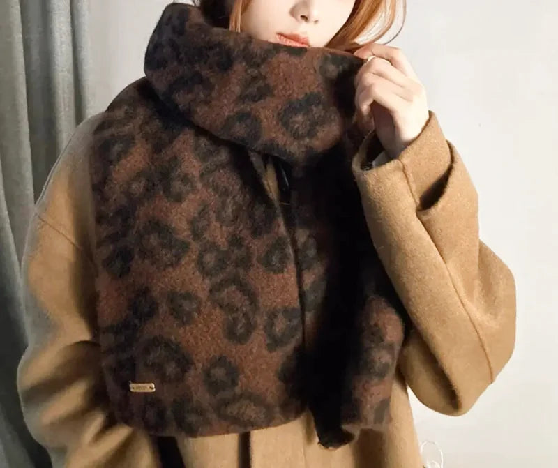 Echarpe Polaire Léopard