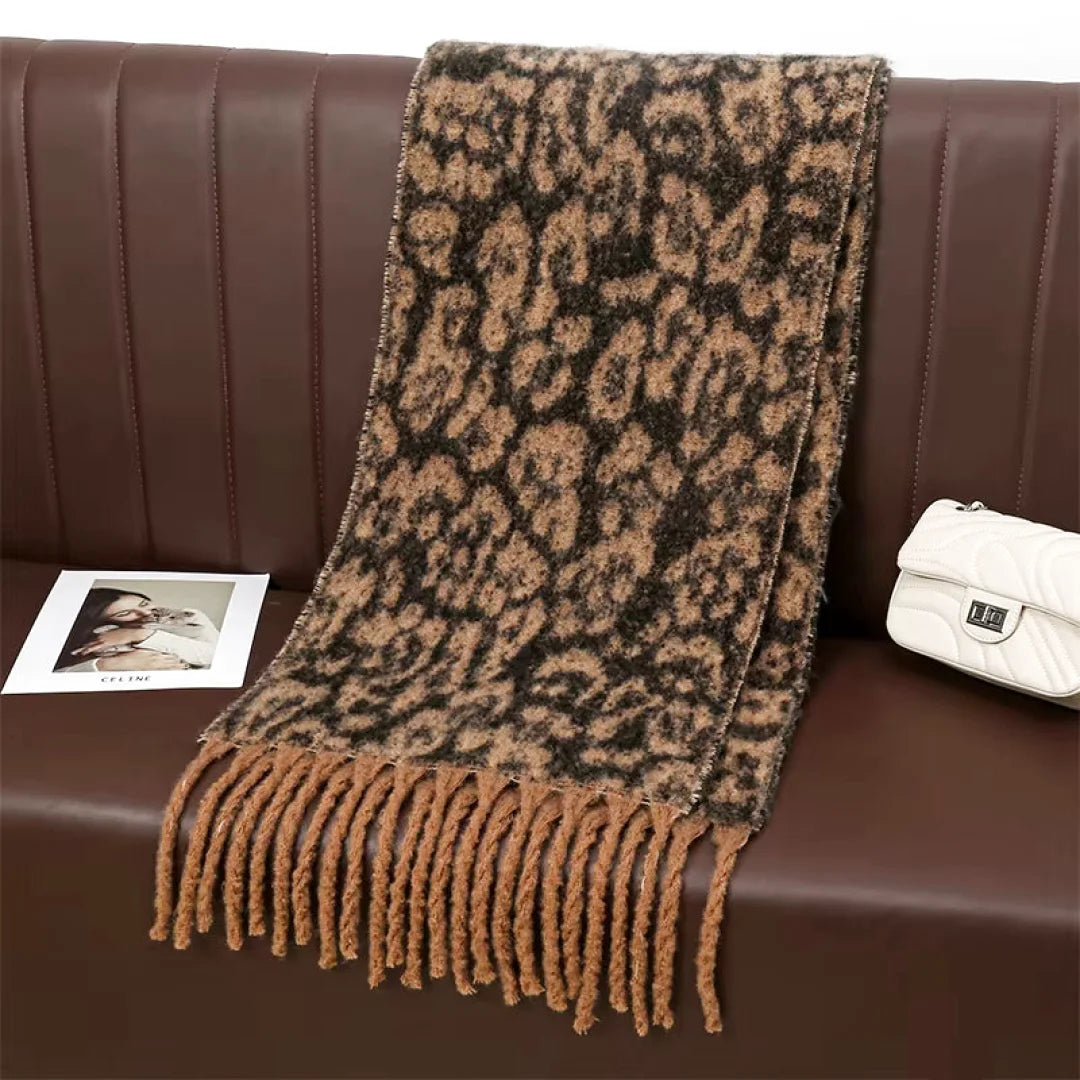 Echarpe Douce et Chaude Léopard